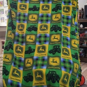 John Deer fleece blanket